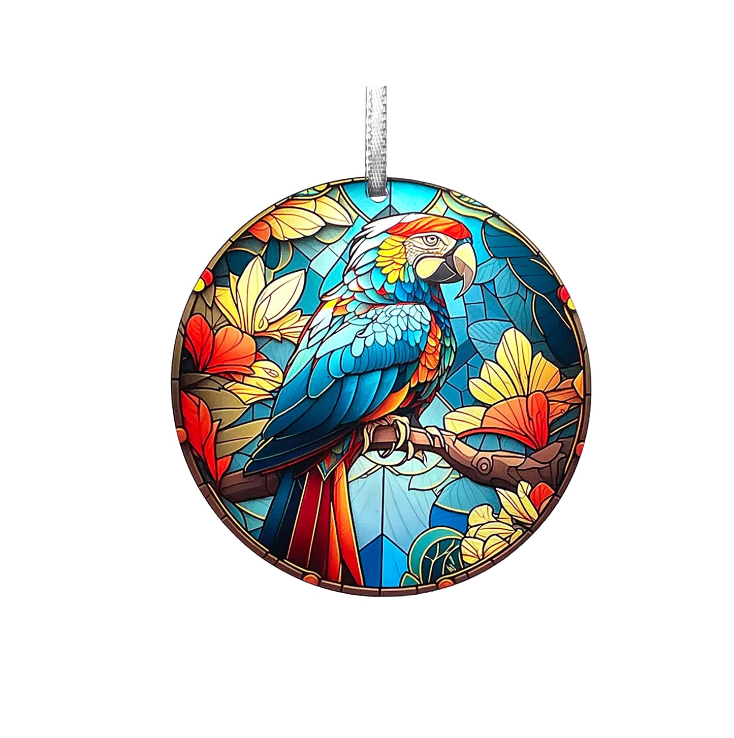 Parrot Acrylic Window Ornament #SC189