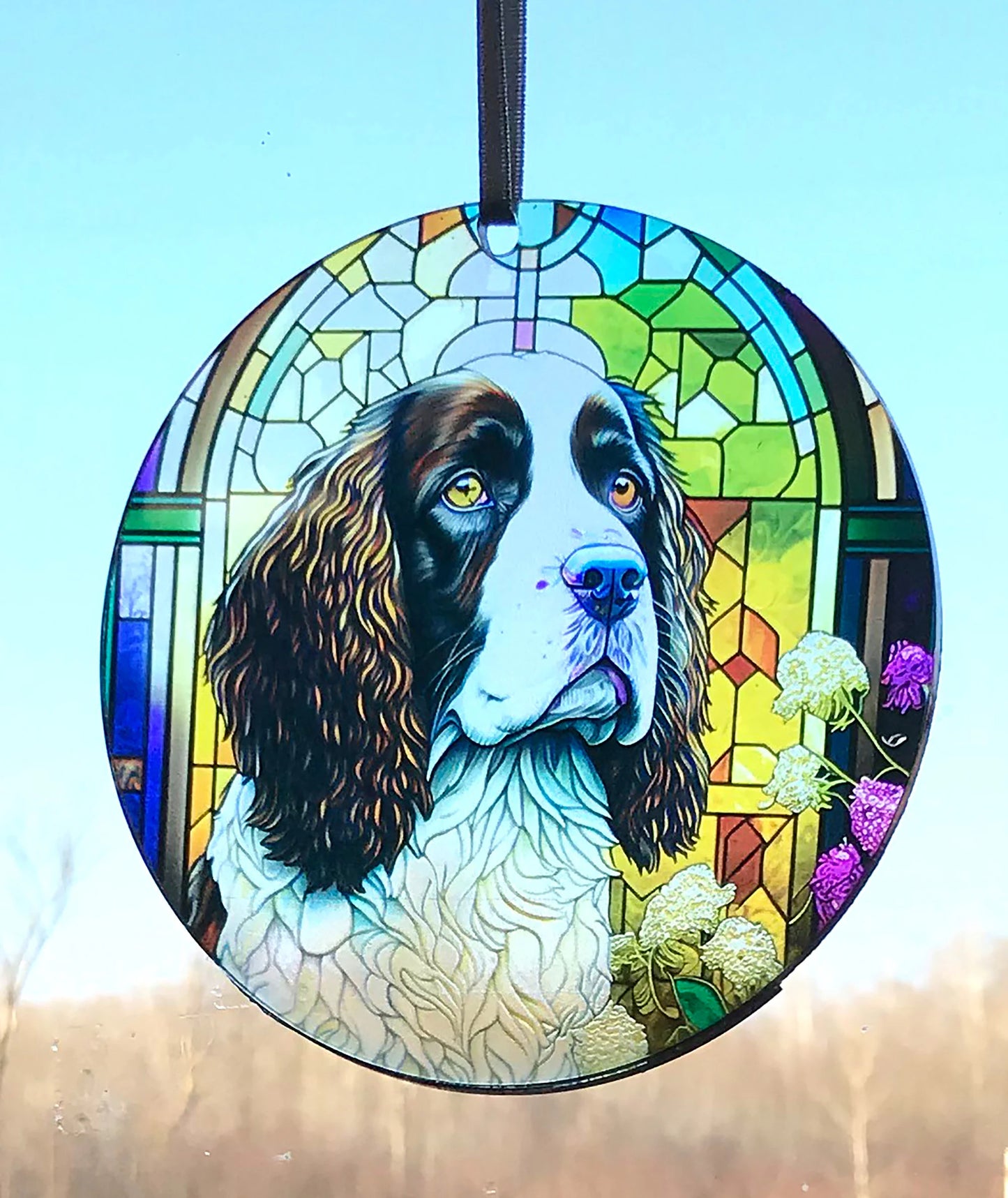 Cocker Spaniel, Acrylic Window Ornament #SC250