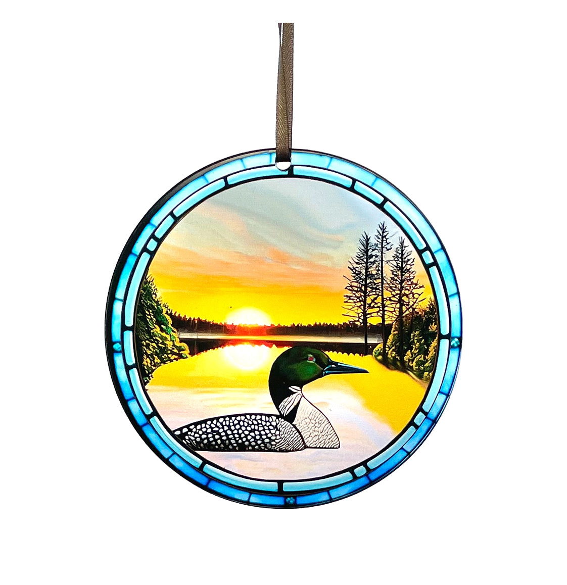 Loon, Acrylic Window Ornament #SC275