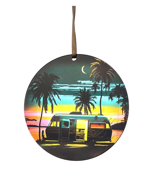 Camper, Acrylic Window Ornament #SC282