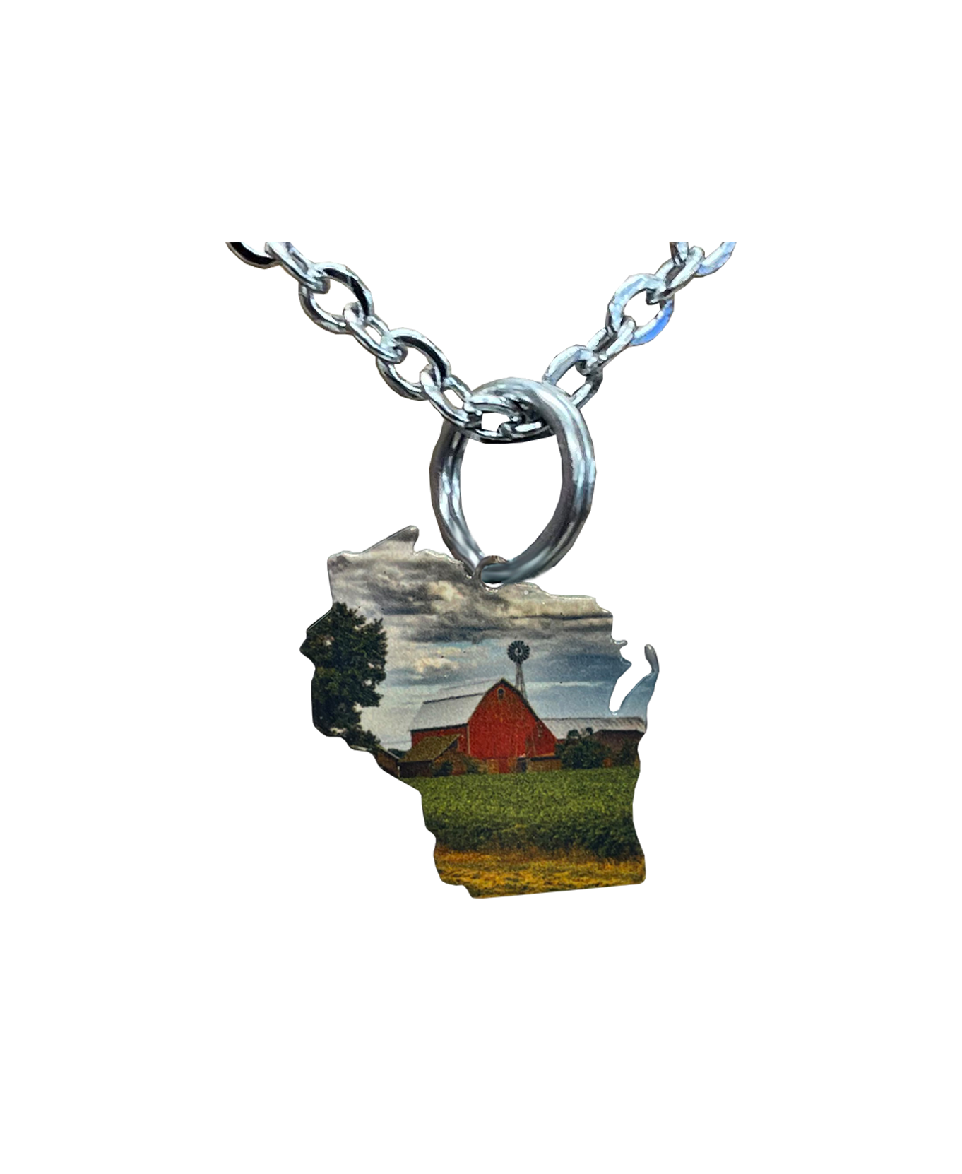 WI, Farm, Small Necklace #4563X