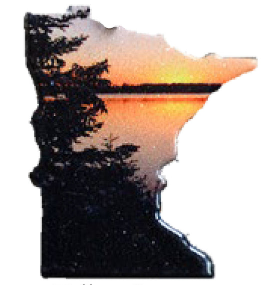 MN, Yellow Sunset, Pin #6012